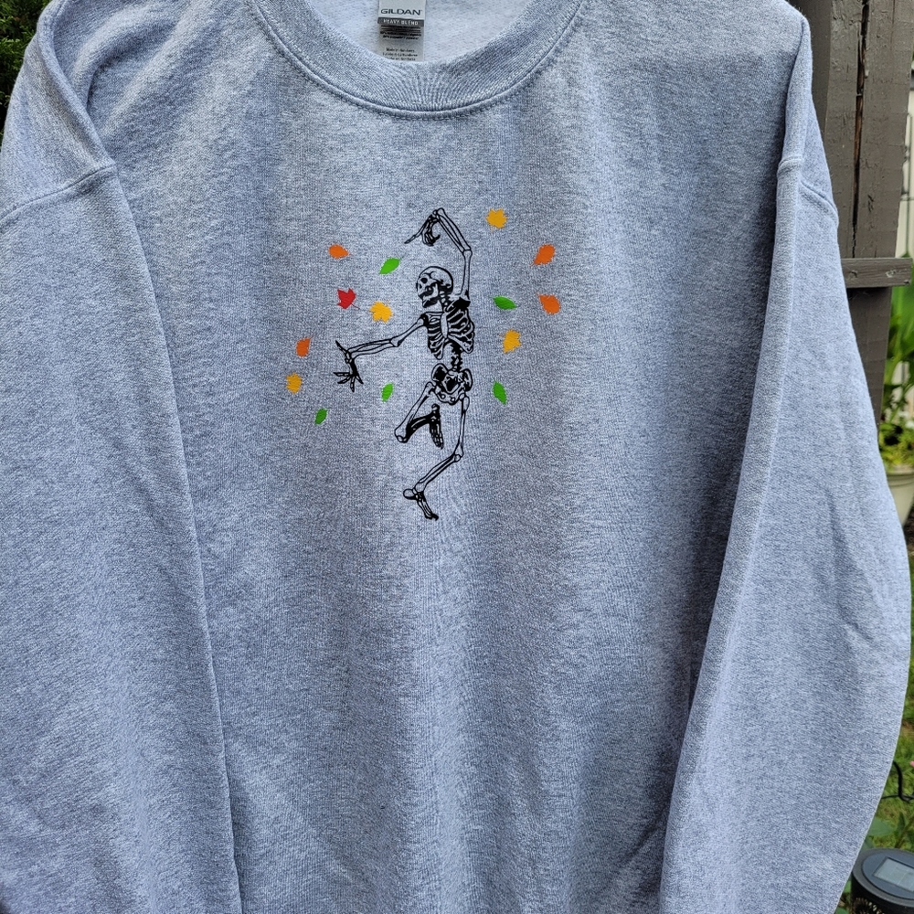 Skeleton Fall Crewneck